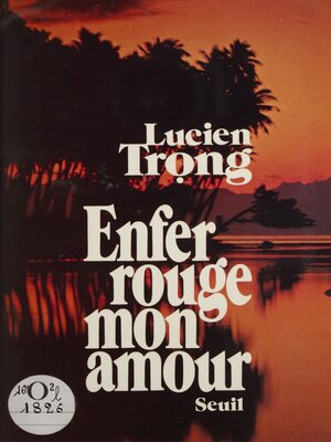cover image of Enfer rouge, mon amour